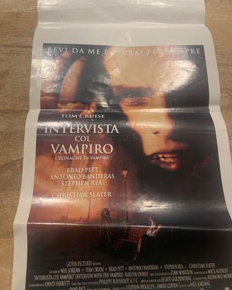 Locandina film intervista col vampiro