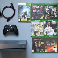Console Xbox ONE X con 10 giochi - Originali