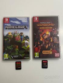 Minecraft e Minecraft Dungeon - Nintendo Switch