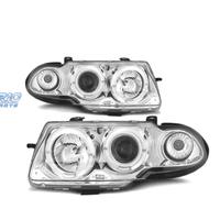 FARI OCCHI ANGEL OPEL ASTRA F 91-94 CROMATI