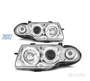 FARI OCCHI ANGEL OPEL ASTRA F 91-94 CROMATI
