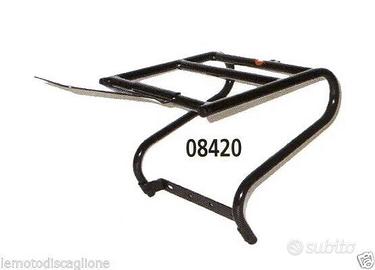 PORTAPACCHI POSTERIORE VESPA PX NERO PER FACO 0842