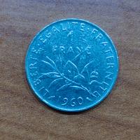 Franco francese 1FR 1960