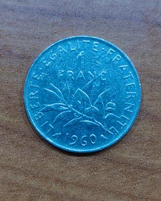 Franco francese 1FR 1960