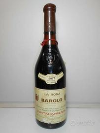 Vino Barolo Fontanafredda Podere La Rosa 1967