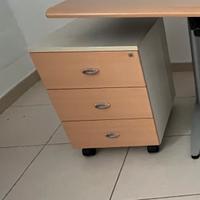 Cassettiera sotto scrivania Las