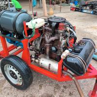 Motopompa irrigazione, 2 gettoni e 150mt di tubi