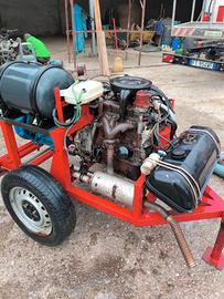 Motopompa irrigazione, 2 gettoni e 150mt di tubi