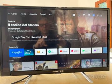 Smart tv UNITED 24 pollici