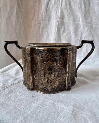 Zuccheriera vintage indiana silverplated