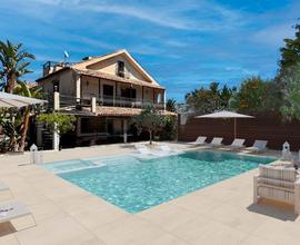 Fontane Bianche villa vicino spiaggia con piscina