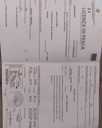 Licenza di pesca