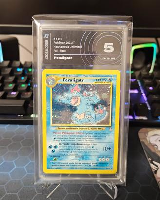 Carta Pokémon tgc card Feraligatr 5/111 AiGrading