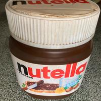 Pouf Nutella con cuscino