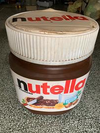 Pouf Nutella con cuscino