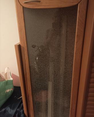 Pensili da cucina con vetrina