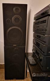 Aiwa hi fi completo, telecomando, 2 casse Sx