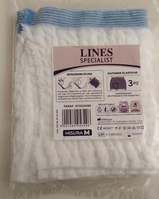 MUTANDE ELASTICHE LINES SPECIALIST