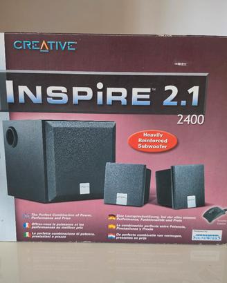 Sistema di altoparlanti Creative Inspire 2.1 2400