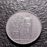 100 Lire 1963 Minerva Italia