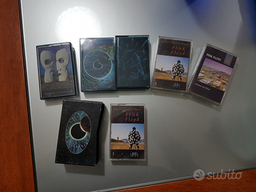 Musicassette MC Pink Floyd album live e Madonna