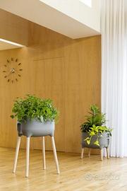 fioriera da interno o esterno con riserva d' acqua