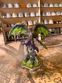 Pittura miniature per giochi da tavolo