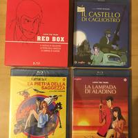 Lupin III Red Box 3 BD Cagliostro Saggezza Aladino