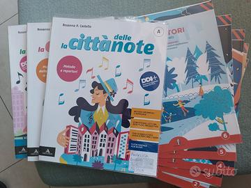 Libro scolastico LA CITTÀ DELLE NOTE