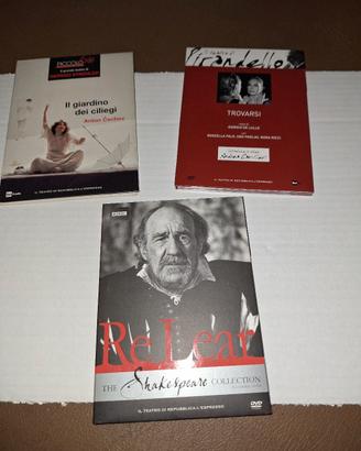 Teatro:Pirandello,Cechov,Shakespeare ,DVD