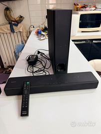 Soundbar e subwoofer Sony HT-MT300