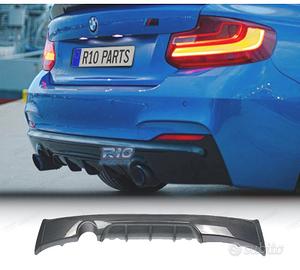 DIFFUSORE BMW F22 F23 LOOK M PERFORMANCE CARBONIO 