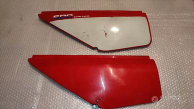 Honda XL 600 RM fianchetti sinistri rossi