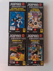 4 VHS Japan Animation DeAgostini