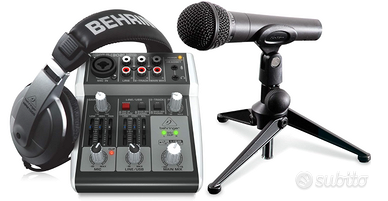 Behringer PODCASTUDIO 2 USB Pacchetto B085VMN6LK