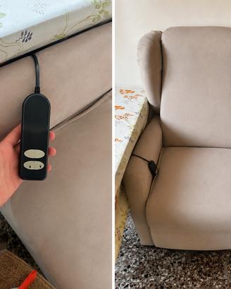 Poltrona relax elettrica