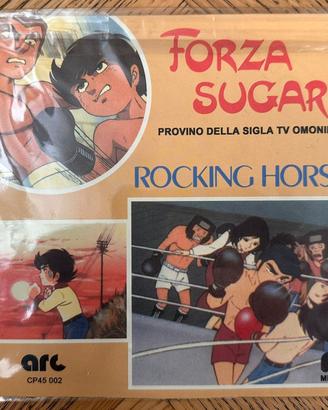Vinile 45 giri sigle cartoni - Forza Sugar!