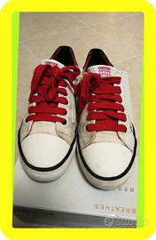 Geox sneaker bianche coccinelle ragazza n. 36
