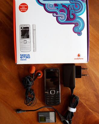 Nokia 6730 nero vintage