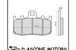 PASTIGLIE FRENO SINTER-TECH BMW K 1200S