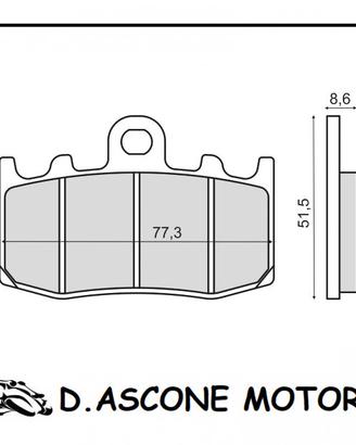 PASTIGLIE FRENO SINTER-TECH BMW K 1200S