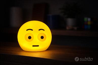 Simpatica Luce Notturna Emoji LED