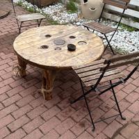 tavolo da tè antichizzato