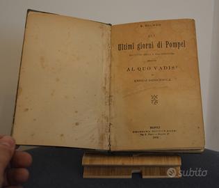 Libro - Gli ultimi giorni di Pompei - Bideri