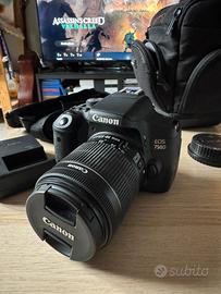 Canon EOS 750D Kit completo 18-55