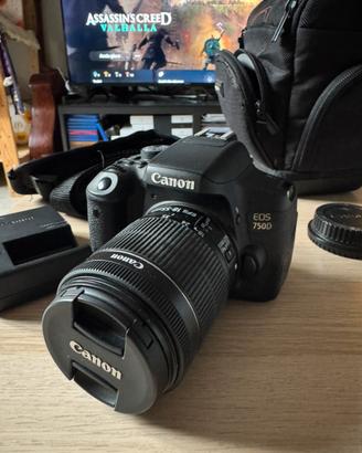 Canon EOS 750D Kit completo 18-55