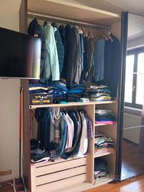 armadio ante scorrevoli matrimoniale