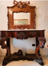 Console antica fine 800