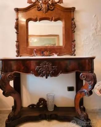 Console antica fine 800