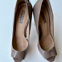 Open Toe Zara di vernice